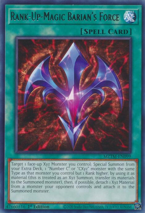 Rank-Up-Magic Barian's Force [MZTM-EN099] Rare | Enigma On Main