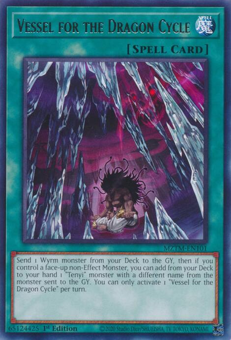 Vessel for the Dragon Cycle [MZTM-EN101] Rare | Enigma On Main