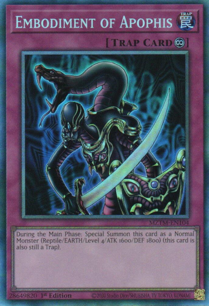 Embodiment of Apophis (Collector's Rare) [MZTM-EN104] Collector's Rare | Enigma On Main
