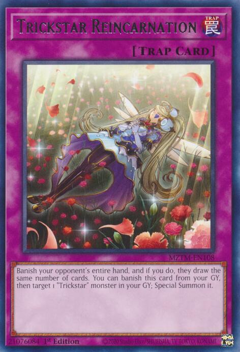 Trickstar Reincarnation [MZTM-EN108] Rare | Enigma On Main