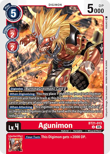 Agunimon [BT21-013] [World Convergence] | Enigma On Main
