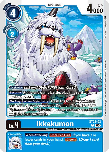 Ikkakumon [ST21-03] [Starter Deck: Hero of Hope] | Enigma On Main