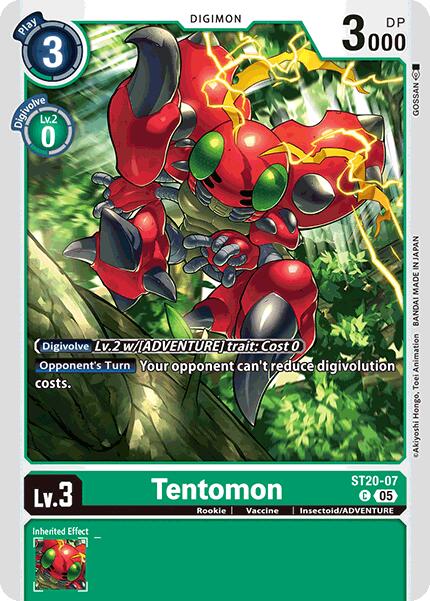 Tentomon [ST20-07] [Starter Deck: Protector of Light] | Enigma On Main