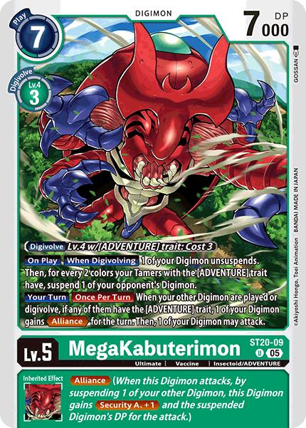 MegaKabuterimon [ST20-09] [Starter Deck: Protector of Light] | Enigma On Main
