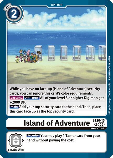 Island of Adventure [ST20-15] [Starter Deck: Protector of Light] | Enigma On Main