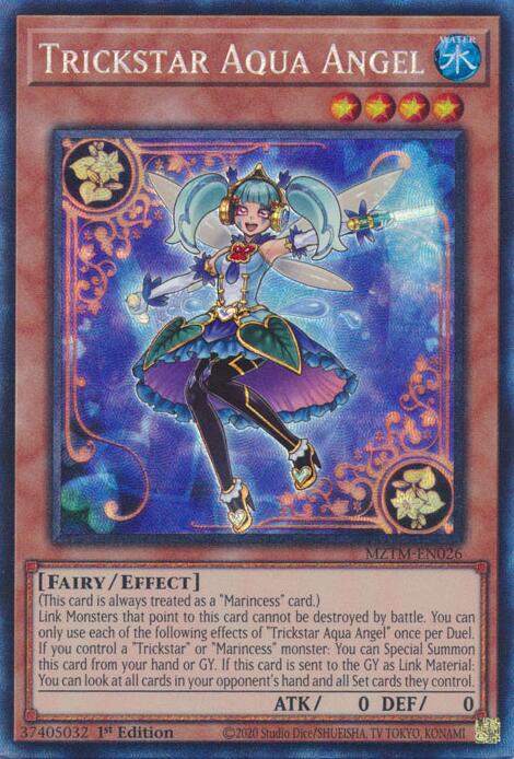 Trickstar Aqua Angel (Collector's Rare) [MZTM-EN026] Collector's Rare | Enigma On Main