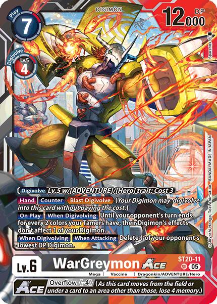 WarGreymon ACE [ST20-11] [Starter Deck: Protector of Light] | Enigma On Main