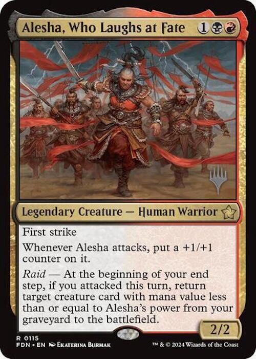 Alesha, Who Laughs at Fate (Promo Pack) [Foundations Promos] | Enigma On Main