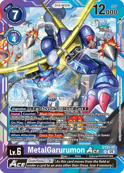 MetalGarurumon ACE [ST21-11] [Starter Deck: Hero of Hope] | Enigma On Main