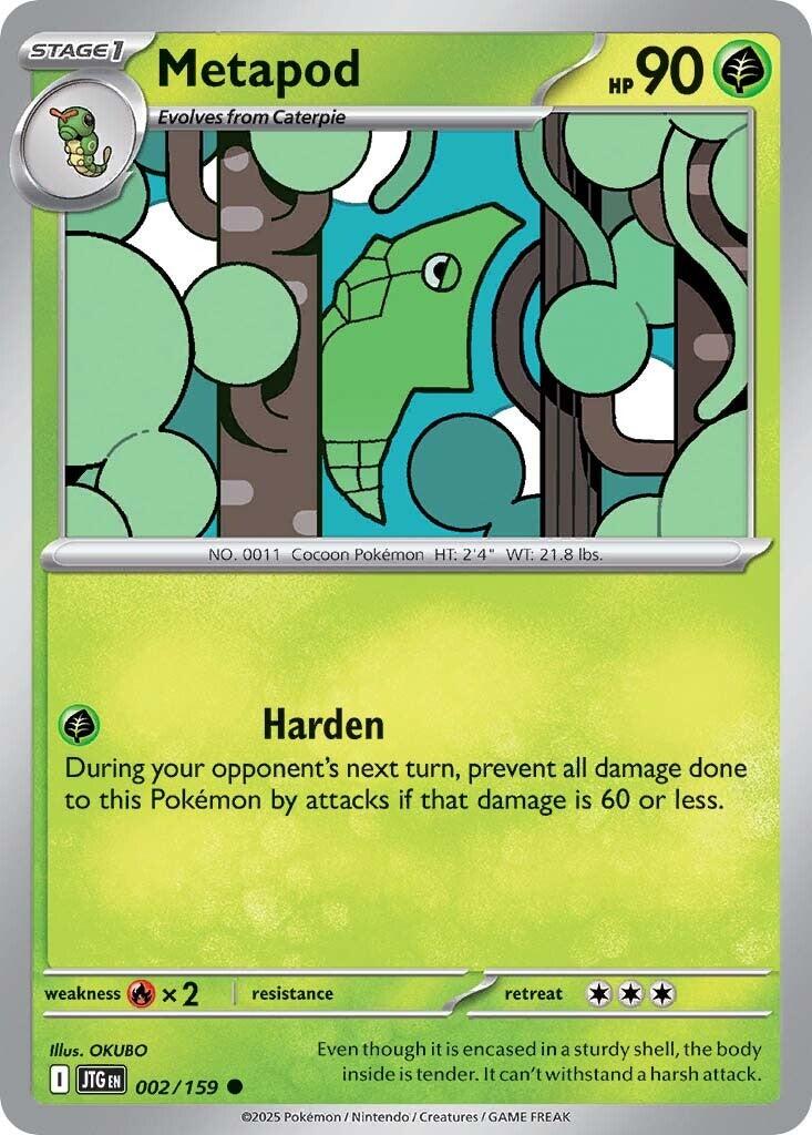 Metapod (002/159) [Scarlet & Violet: Journey Together] | Enigma On Main