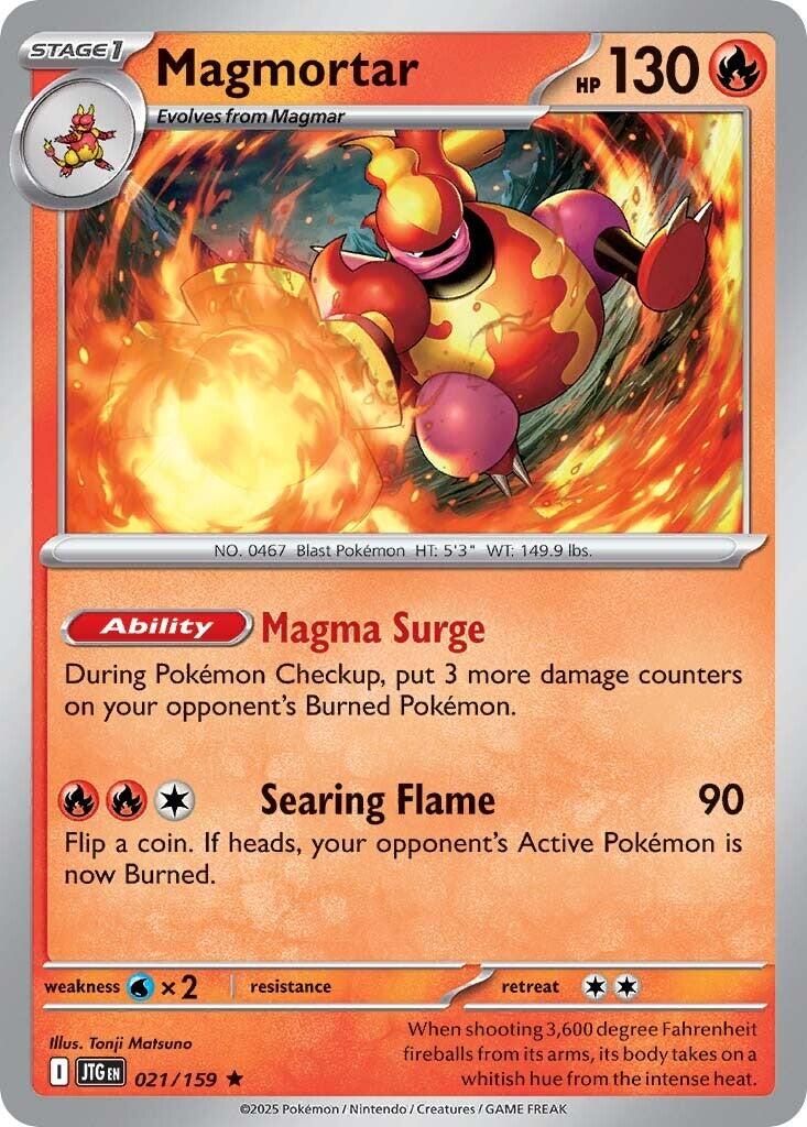 Magmortar (021/159) [Scarlet & Violet: Journey Together] | Enigma On Main