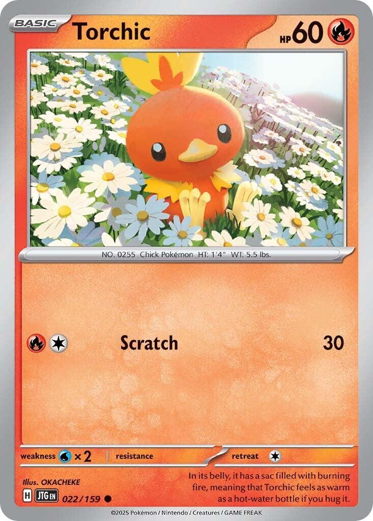 Torchic (022/159) [Scarlet & Violet: Journey Together] | Enigma On Main