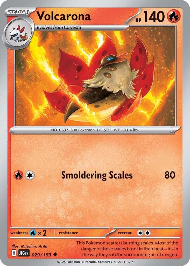 Volcarona (029/159) [Scarlet & Violet: Journey Together] | Enigma On Main