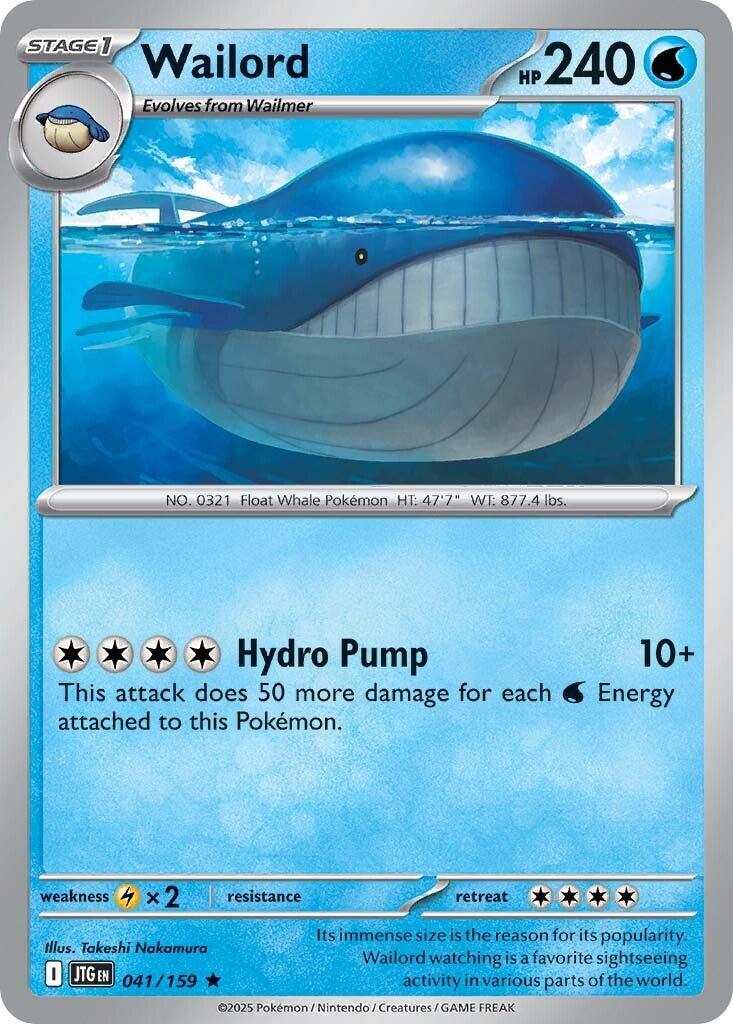 Wailord (041/159) [Scarlet & Violet: Journey Together] | Enigma On Main