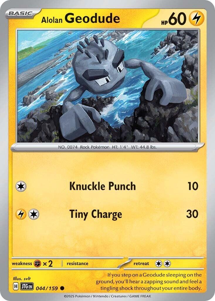 Alolan Geodude (044/159) [Scarlet & Violet: Journey Together] | Enigma On Main