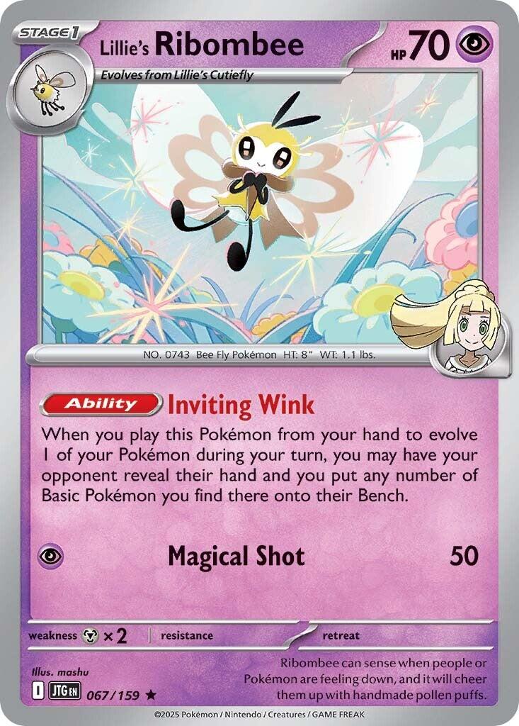 Lillie's Ribombee (067/159) [Scarlet & Violet: Journey Together] | Enigma On Main