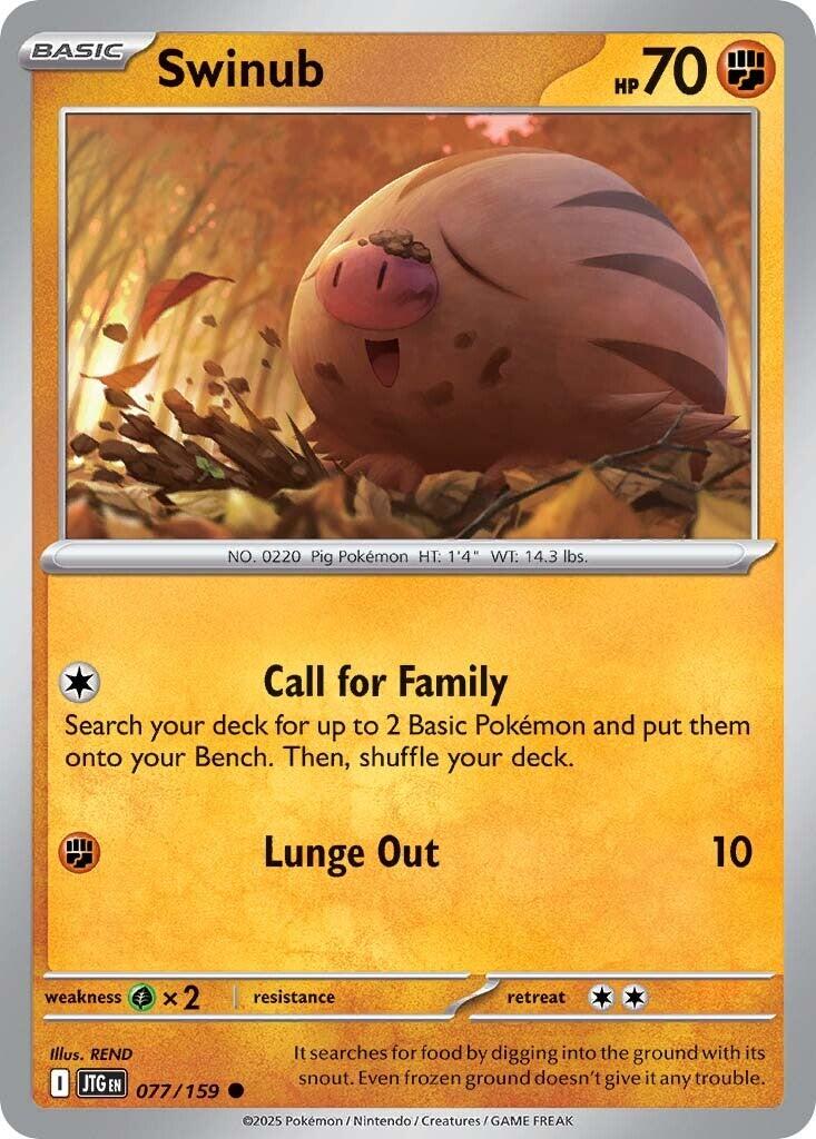 Swinub (077/159) [Scarlet & Violet: Journey Together] | Enigma On Main