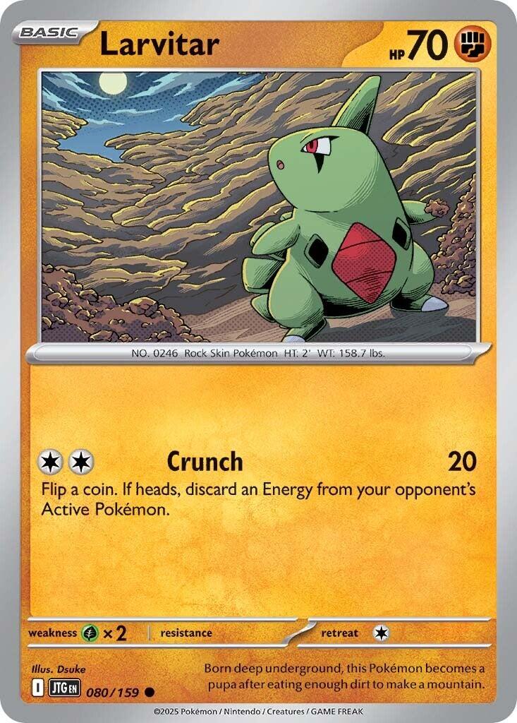 Larvitar (080/159) [Scarlet & Violet: Journey Together] | Enigma On Main
