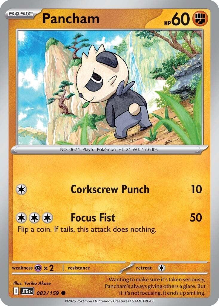 Pancham (083/159) [Scarlet & Violet: Journey Together] | Enigma On Main