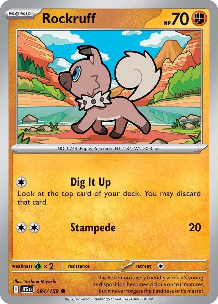 Rockruff (084/159) [Scarlet & Violet: Journey Together] | Enigma On Main