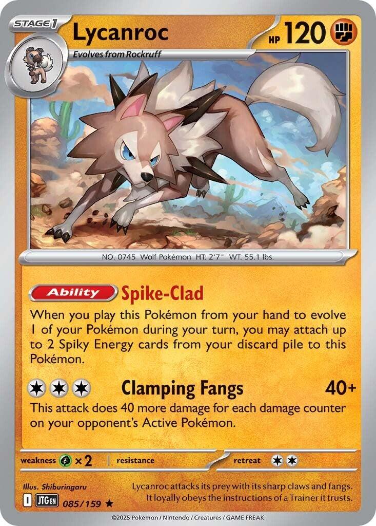 Lycanroc (085/159) [Scarlet & Violet: Journey Together] | Enigma On Main
