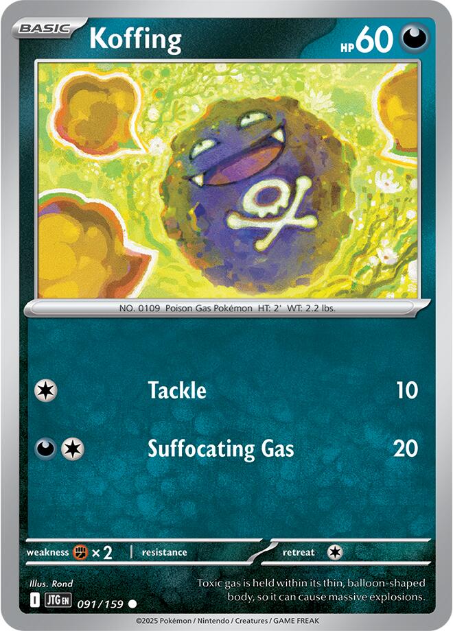 Koffing (091/159) [Scarlet & Violet: Journey Together] | Enigma On Main