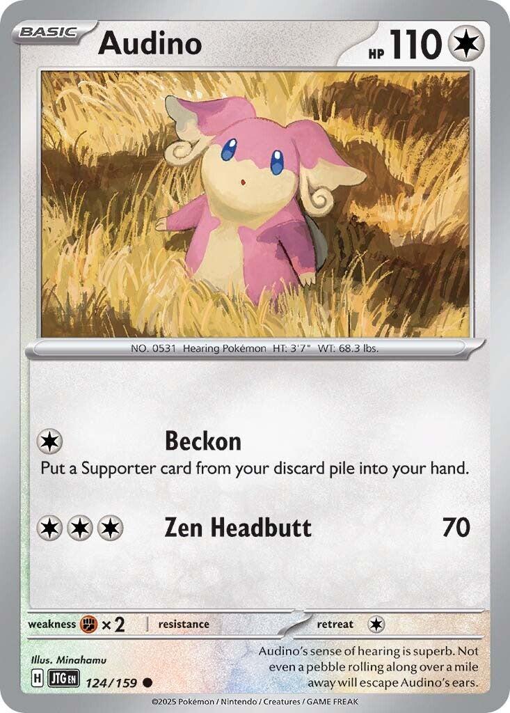 Audino (124/159) [Scarlet & Violet: Journey Together] | Enigma On Main