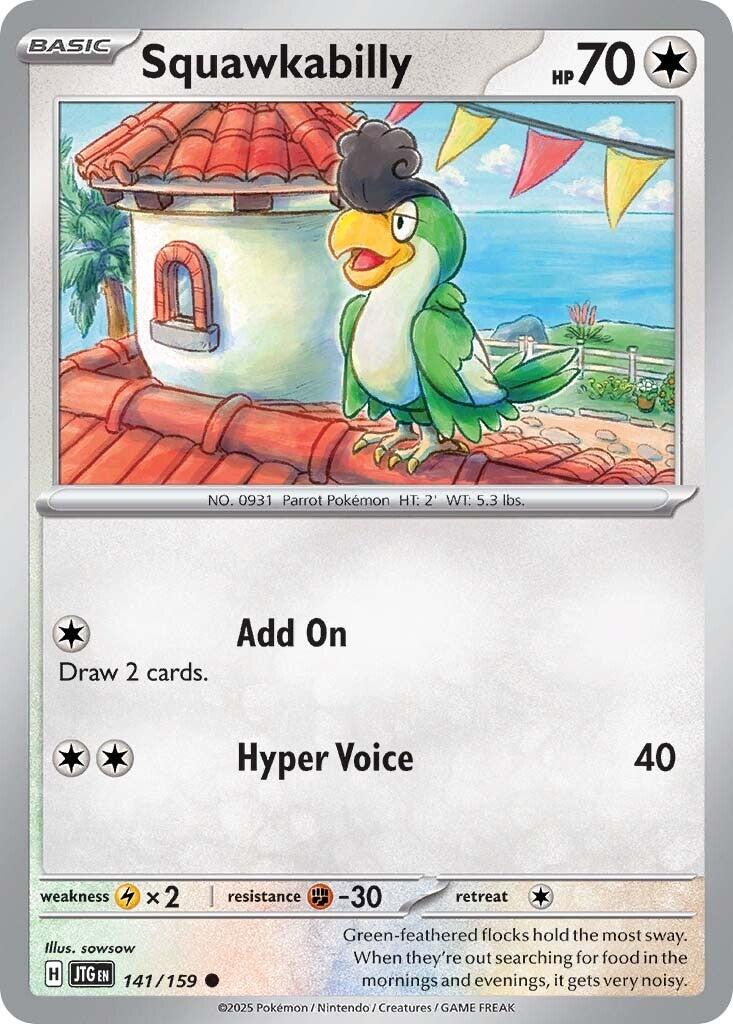 Squawkabilly (141/159) [Scarlet & Violet: Journey Together] | Enigma On Main