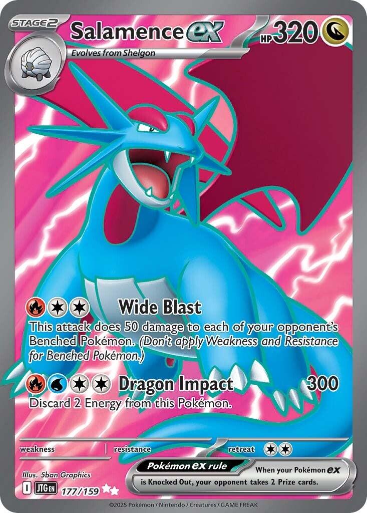 Salamence ex (177/159) [Scarlet & Violet: Journey Together] | Enigma On Main