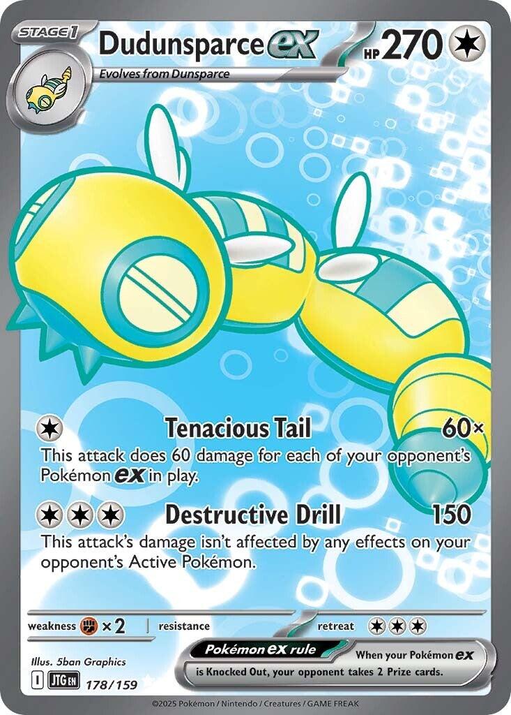 Dudunsparce ex (178/159) [Scarlet & Violet: Journey Together] | Enigma On Main