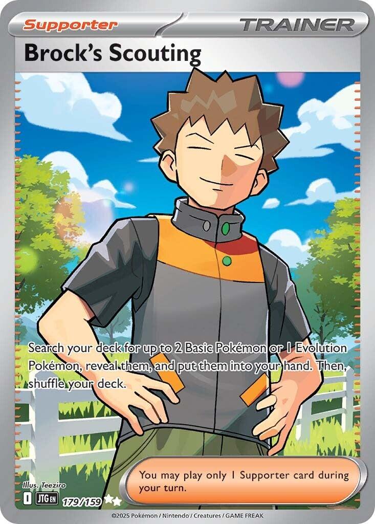 Brock's Scouting (179/159) [Scarlet & Violet: Journey Together] | Enigma On Main
