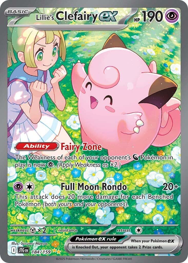 Lillie's Clefairy ex (184/159) [Scarlet & Violet: Journey Together] | Enigma On Main