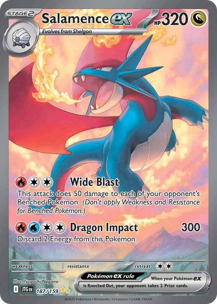Salamence ex (187/159) [Scarlet & Violet: Journey Together] | Enigma On Main