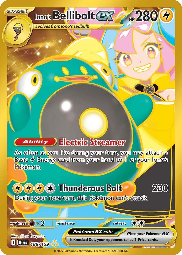Iono's Bellibolt ex (188/159) [Scarlet & Violet: Journey Together] | Enigma On Main