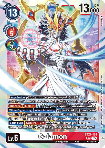 Gaiamon [BT21-101] [World Convergence] | Enigma On Main