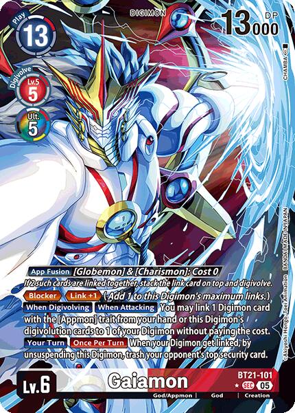 Gaiamon [BT21-101] (Alternate Art) [World Convergence] | Enigma On Main