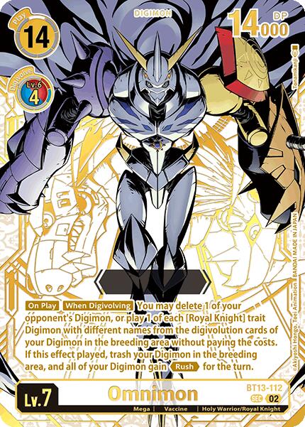 Omnimon [BT13-112] (Serial Numbered) [World Convergence] | Enigma On Main