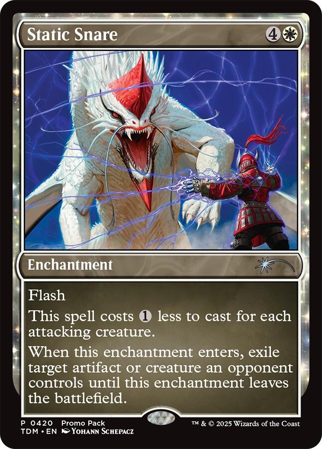 Static Snare [Tarkir: Dragonstorm Promos] | Enigma On Main