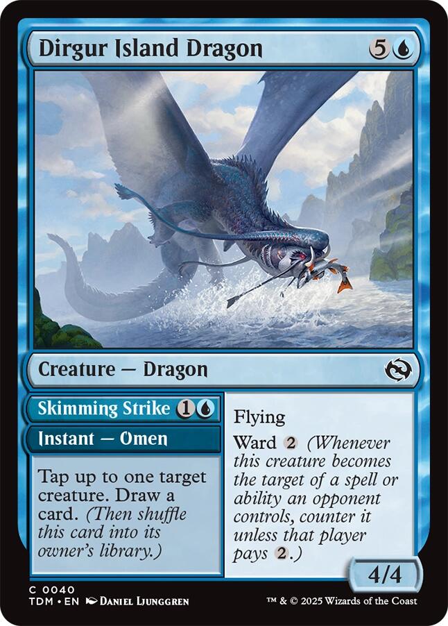 Dirgur Island Dragon [Tarkir: Dragonstorm] | Enigma On Main