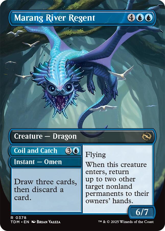 Marang River Regent (Borderless) [Tarkir: Dragonstorm] | Enigma On Main