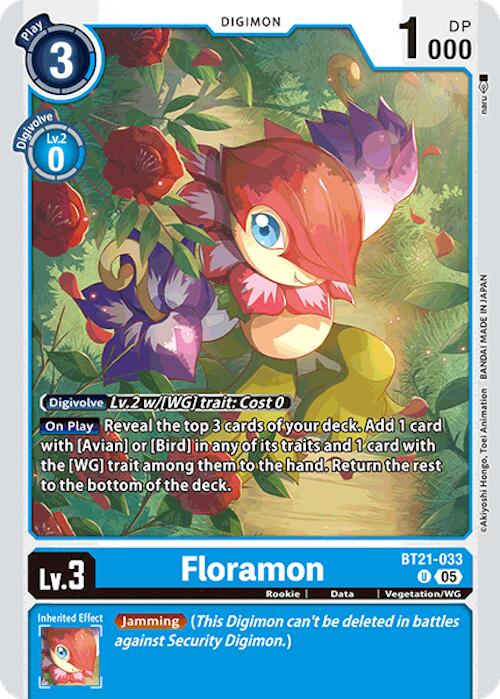 Floramon [BT21-033] [World Convergence] | Enigma On Main