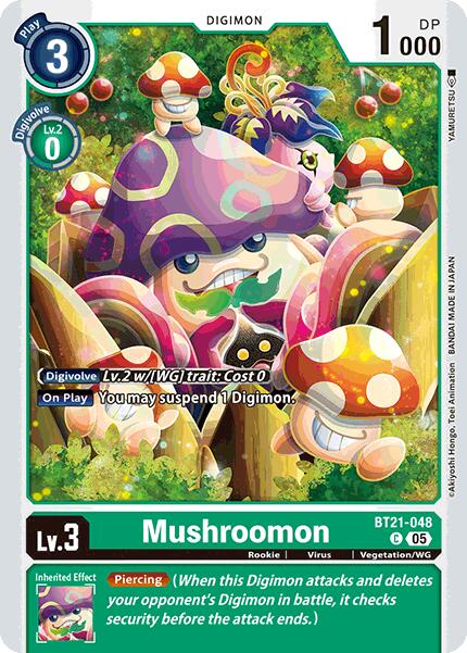 Mushroomon [BT21-048] [World Convergence] | Enigma On Main