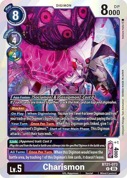 Charismon [BT21-073] [World Convergence] | Enigma On Main
