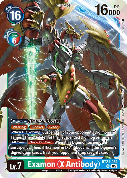 Examon (X Antibody) [BT21-052] [World Convergence] | Enigma On Main