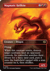 Magmatic Hellkite (Borderless) [Tarkir: Dragonstorm] | Enigma On Main