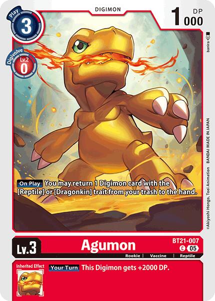 Agumon [BT21-007] [World Convergence] | Enigma On Main