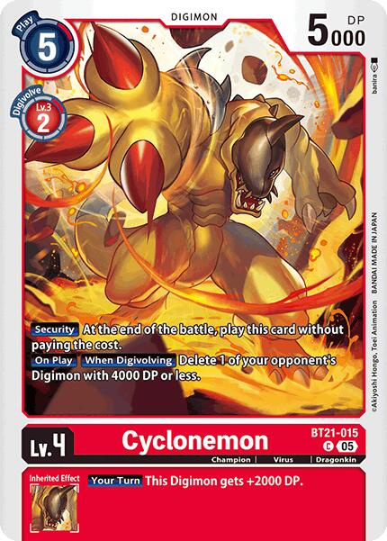 Cyclonemon [BT21-015] [World Convergence] | Enigma On Main