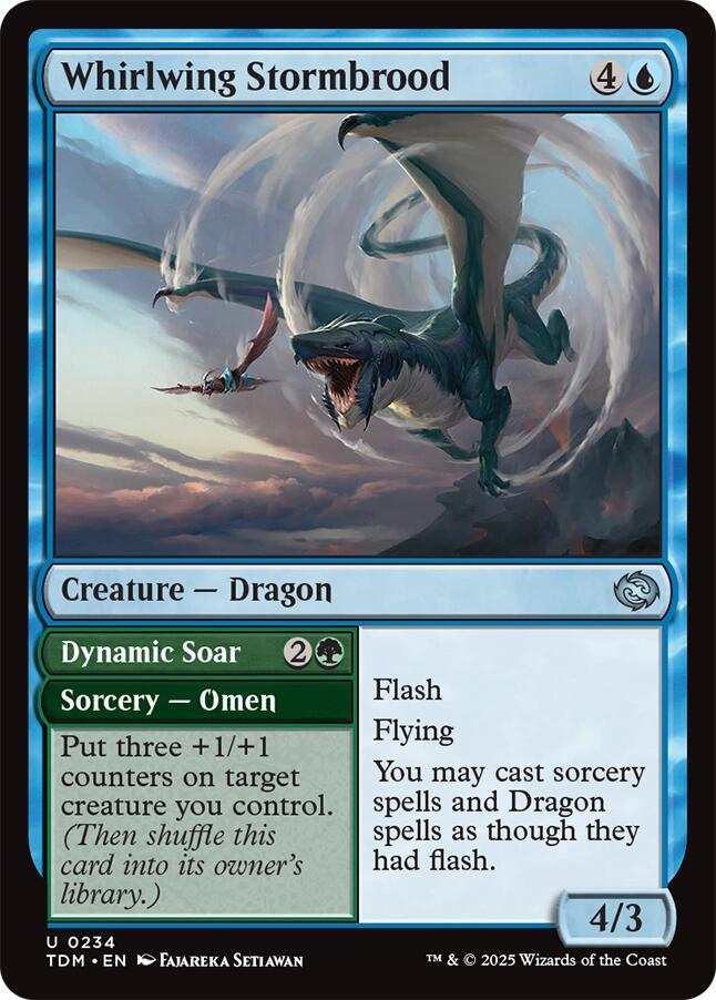 Whirlwing Stormbrood [Tarkir: Dragonstorm] | Enigma On Main