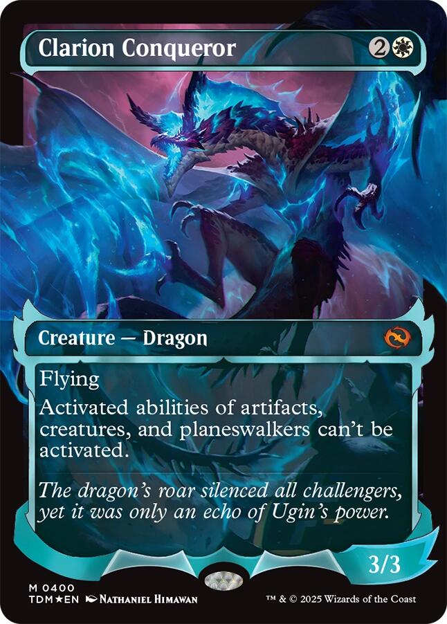 Clarion Conqueror (Showcase) [Tarkir: Dragonstorm] | Enigma On Main