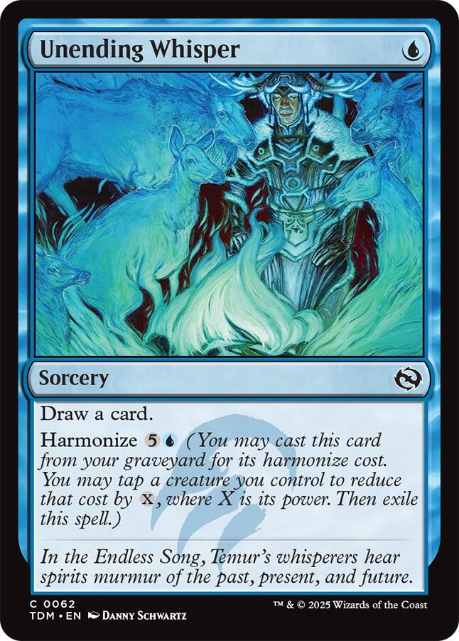 Unending Whisper [Tarkir: Dragonstorm] | Enigma On Main